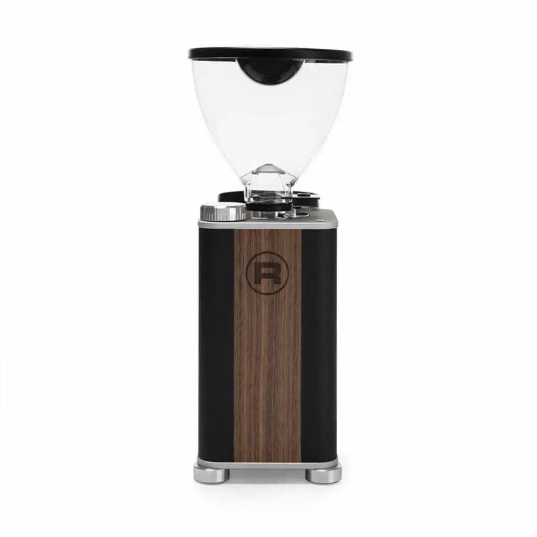 Rocket Giannino-55 mm Platte maalschijven-Rocket Espresso-Zwart/Hout-Barista en Espresso