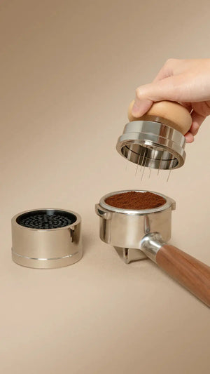 Pucks Espresso Accessoires Set - Houten TIMEMORE