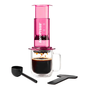 Transparant roze AeroPress