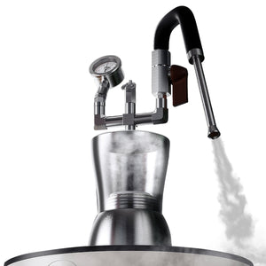 Aleman AK-74 spishäll melkopschuimer | Professionele droge stoom voor Latte Art