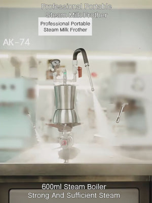 Aleman AK-74 spishäll melkopschuimer | Professionele droge stoom voor Latte Art