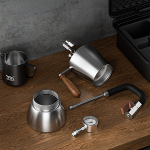 Aleman AK-74 spishäll melkopschuimer | Professionele droge stoom voor Latte Art