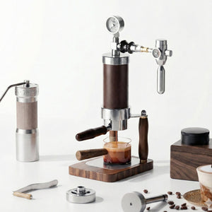 Aleman Nomad Hybrid Draagbare Espressomachine | Handhevel en pneumatisch 2-in-1
