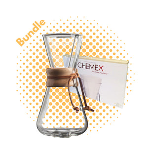Chemex 3 kopjes + 100 filters ESPRESSO GEAR