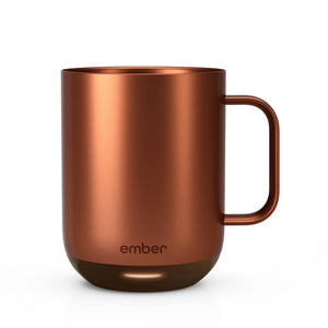 Ember Elektrische koffiemok koperen kleur V2, 295ml met stijlvol en modern ontwerp voor koffietemperatuurcontrole