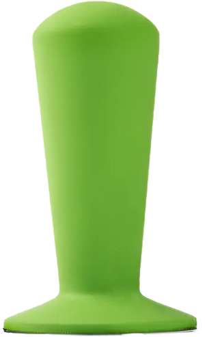 Luce vervanghandvat in groene kleur voor espresso- en koffiezetapparaten, ergonomisch ontwerp voor barista's.