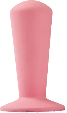 Luce vervanghandvat in roze, ergonomisch en duurzaam voor espresso- en koffiezetting.