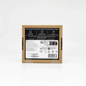 Verpakking voor zwart elektrisch deksel met vacuümsluiting, EspressoGear, Fellow, reserveonderdelen, alles over koffie