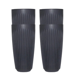 Mok 16oz Houtskool 4 stuks - Huskee HUSKEE