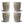 Mok 8oz Naturel 4 stuks - Huskee HUSKEE