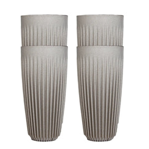 Mok 16oz Natuurlijk 4 stuks - Huskee HUSKEE