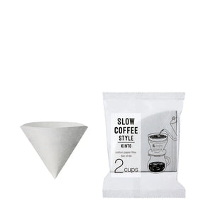 Kinto Bomulls filterpapier voor 2 kopjes - 60 stuks Kinto