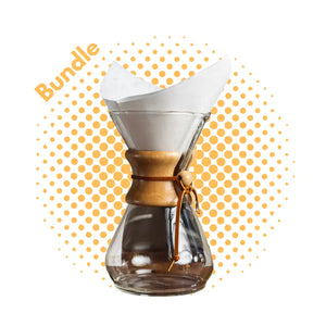 Chemex 6 KOPJES + 100 Filters ESPRESSO GEAR