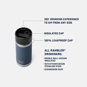 Rambler Fles 350ml - Navy YETI