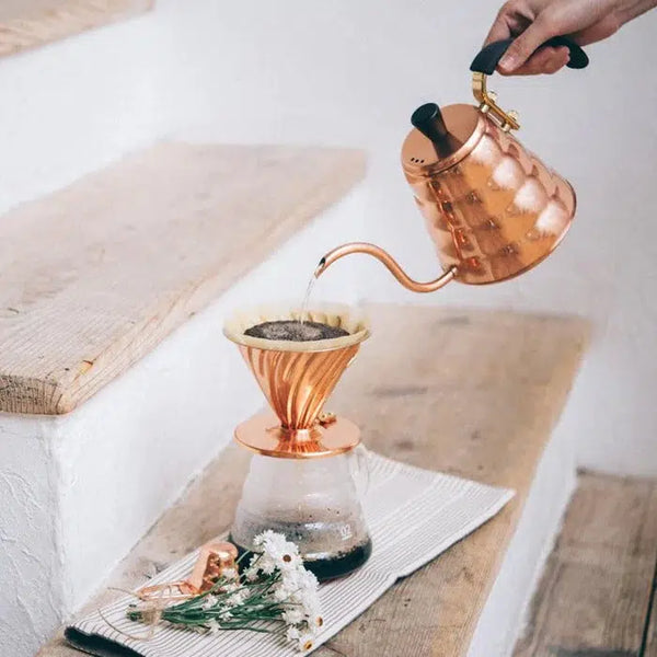 V60 Drip Kettle BUONO Copper-Kettle-Hario-Barista och Espresso