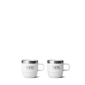 Rambler Stapelbare Beker 177ml 2 stuks - Wit YETI