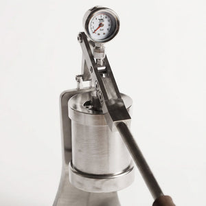 Aleman Sniper espressomachine met handmatige hendel | Precision Tower van roestvrij staal