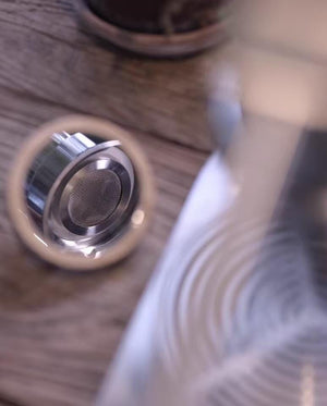 Aleman Sniper espressomachine met handmatige hendel | Precision Tower van roestvrij staal