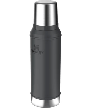 Classic Stainless Steel Thermos 0,94 L Svart – robust termos för hela dagen - Barista och Espresso