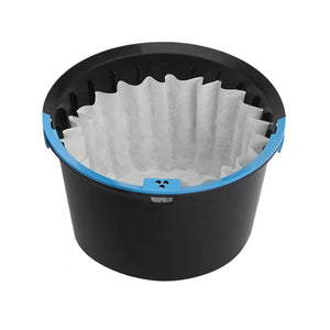 Ronde papieren filter met platte bodem voor batchbrouwers, onderdeel van Fellow, filterpapier, EspressoGear, laatste nieuws, alles over koffie