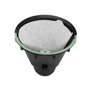 Witte filter voor koffiefilters in plastic beker, onderdeel van filterpapier, Fellow, laatste nieuws, EspressoGear, alles over koffie