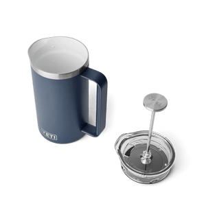 Fransk Press 1l - Mörkblå - Barista och Espresso