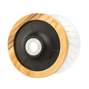 Glass Coffee Dripper V60 02 - Olive Wood HARIO