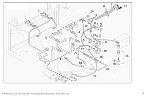 Rocket RE A Låsring spillkopp - Reservdel OEM nummer: M619905574