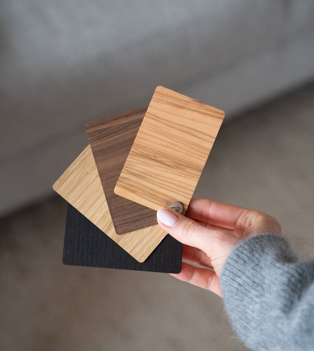 Sample set - 4 träslag - Barista och Espresso