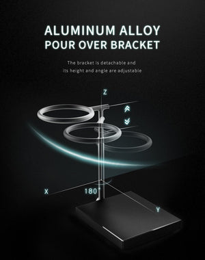 Timemore Black Mirror Duo våg med hållare - Barista och Espresso